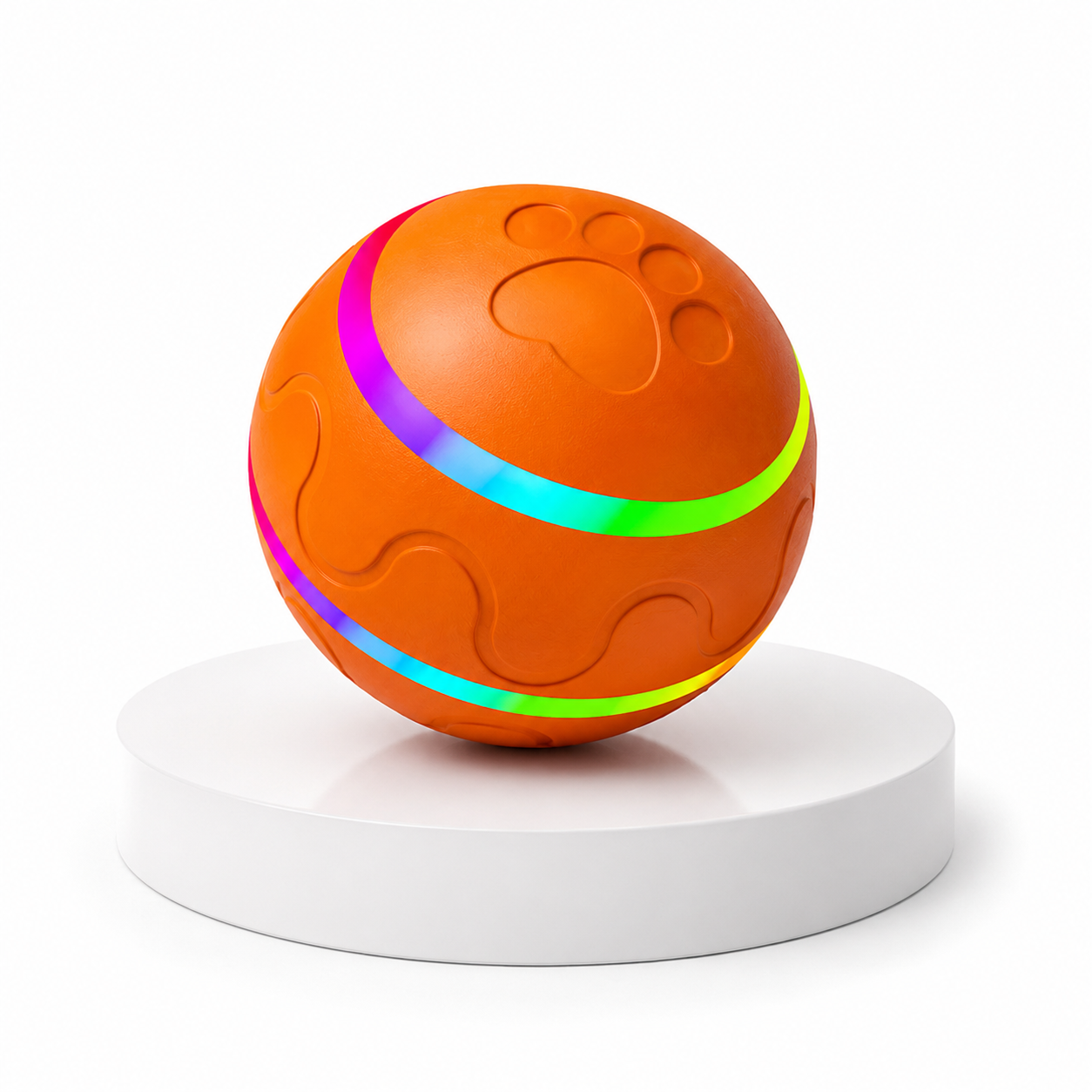 Interactive Self-Rolling Ball for Cats & Dogs